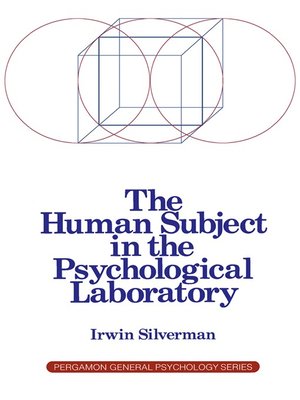 cover image of The Human Subject in the Psychological Laboratory